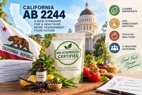 California AB 2244 and the New “Non-Ultraprocessed” Standard: What It Could Mean for Flavors and Food Formulation