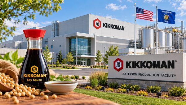 Kikkoman Opens $560 Million Soy Sauce Production Facility in Wisconsin as U.S. Demand Grows