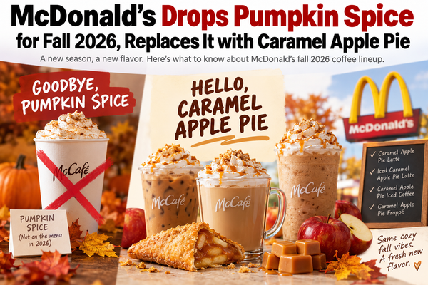 McDonald’s Drops Pumpkin Spice Flavor for Caramel Apple Pie: What to Know About the New Fall Drinks