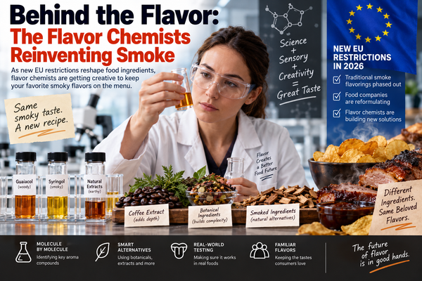 Flavor Chemist Searches Surge as Scientists Reinvent Smoky Food Flavors After EU Restrictions