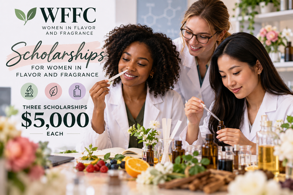 WFFC Opens Applications for Three $5,000 Scholarships for Women in Flavor and Fragrance