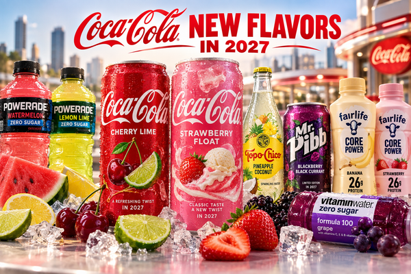 Which New Flavors Will Coca-Cola Launch in 2027?