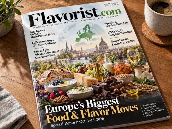 Europe Food & Flavor Industry Business News — October 1–15, 2026