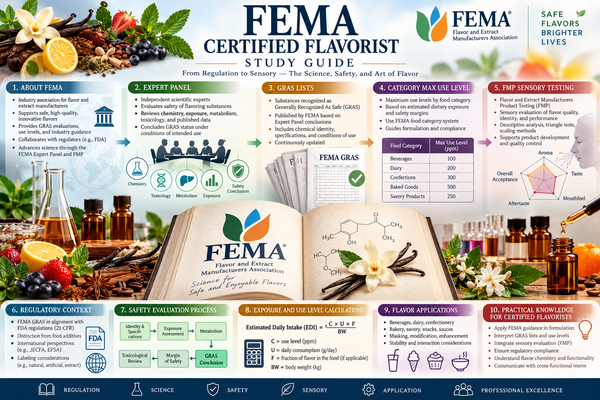 FEMA — Comprehensive Study Guide for Certified Flavorists