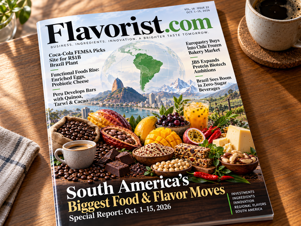 South America Food & Flavor Industry Business News Report: October 1–15, 2026