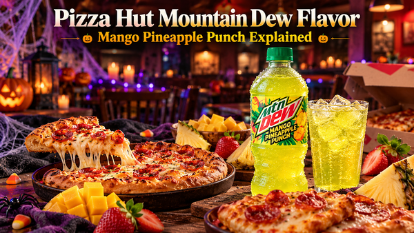 Pizza Hut Mountain Dew Flavor 2026: What Does the New Mango Pineapple Punch Taste Like?