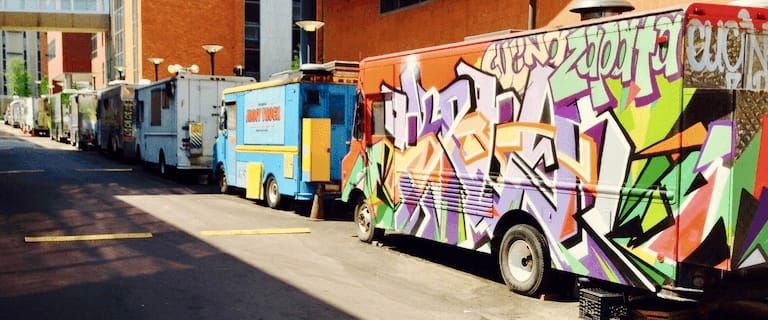 Why are food trucks under attack at Drexel?