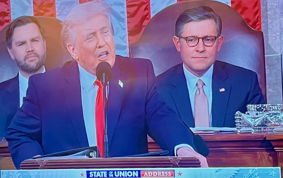 A surprisingly Presidential address from a President