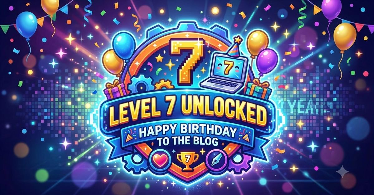 Happy 7th to me