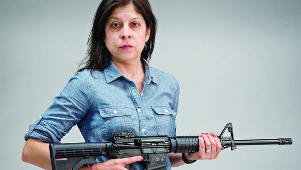 If it’s not guns, Helen Ubinas is shooting at racism