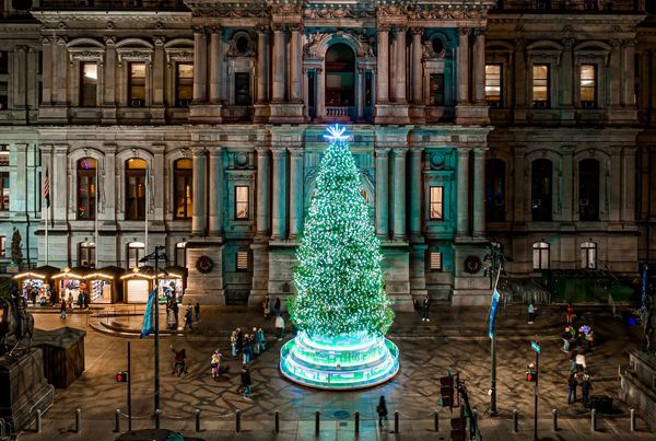 Memo to one and all: It IS a Christmas tree!