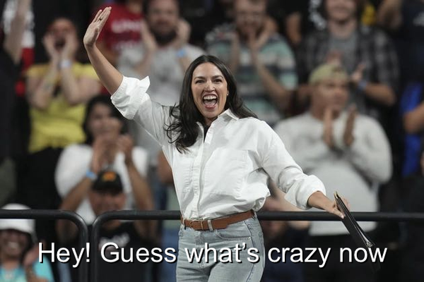 Suddenly single, AOC has an epiphany