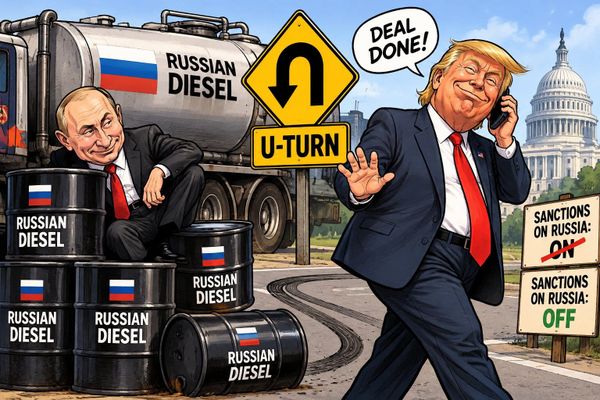 Trump transaction helps Russian dictator