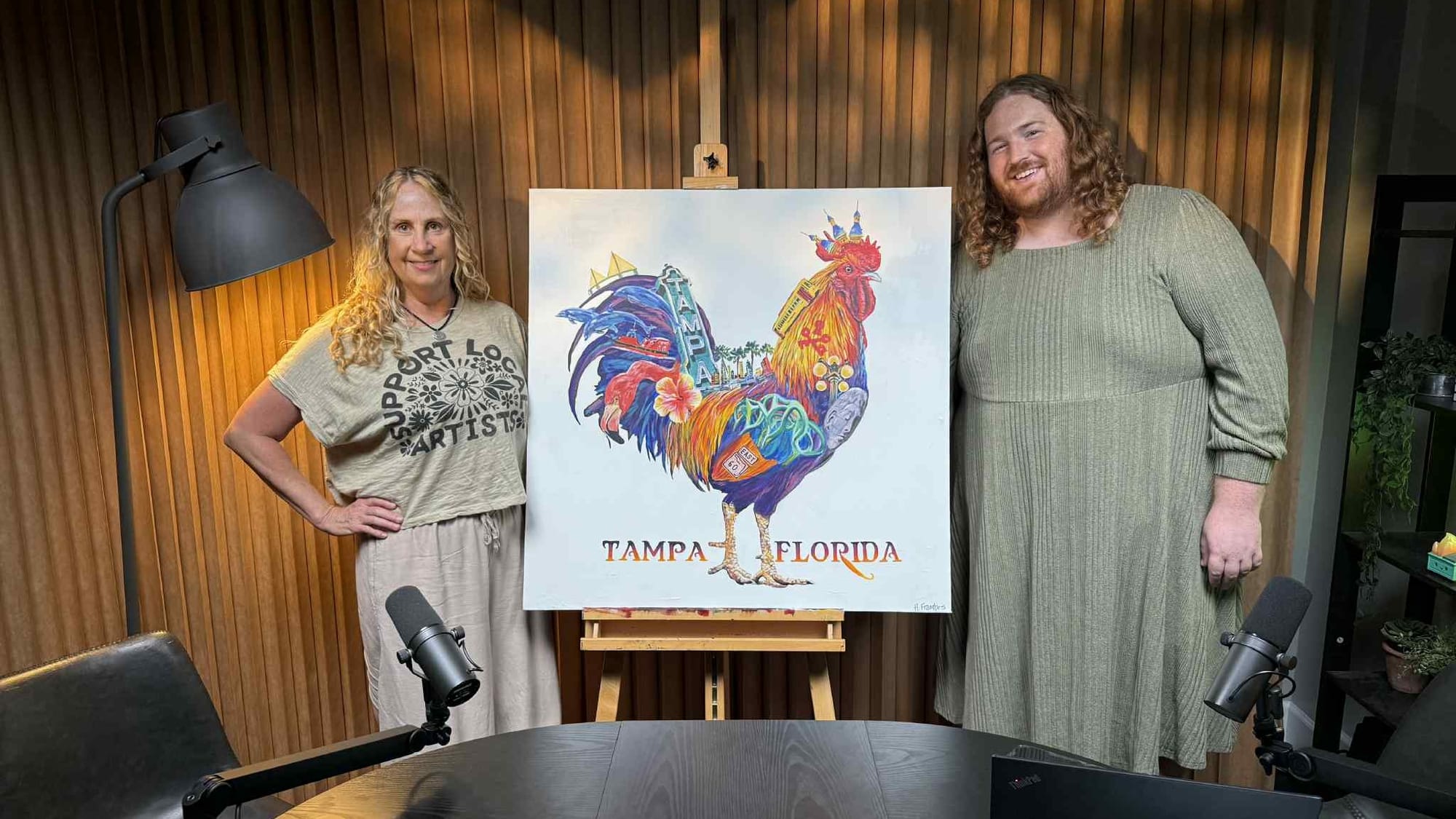 Chalk, Murals, and a Giant Tampa Chicken: A Conversation with Hilary Frambes