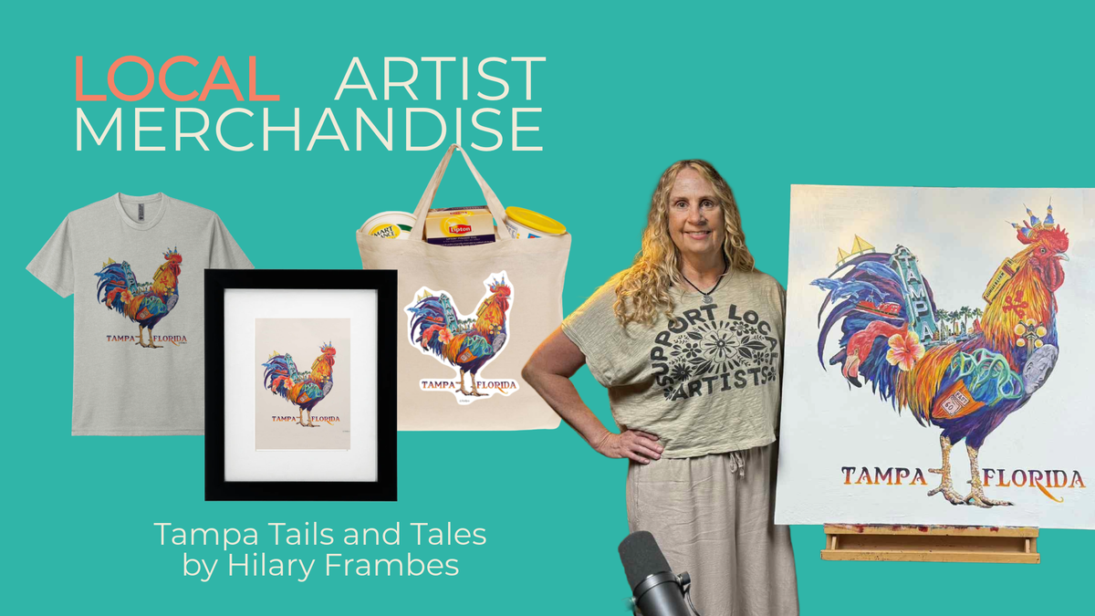 Support local art. Wear Tampa’s story.