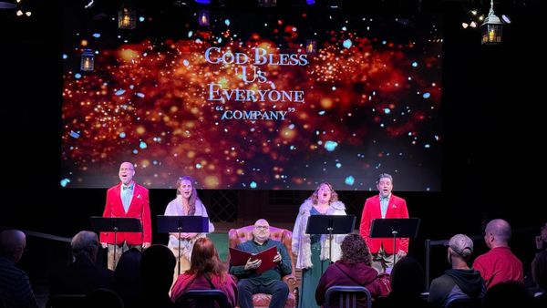 A Christmas Carol, Five Actors, and One Very Busy Ghost Storyteller
