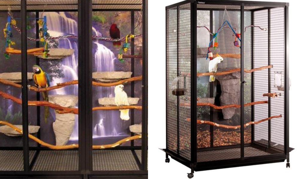 Two Large Parrot Cages, perfect cage to meet your pet bird