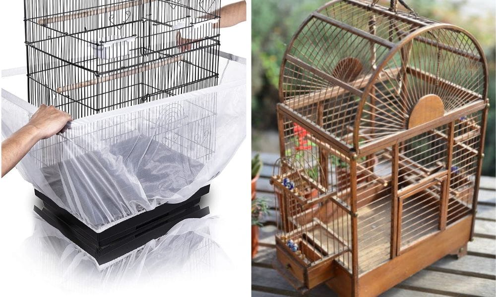 bird cage seed catcher