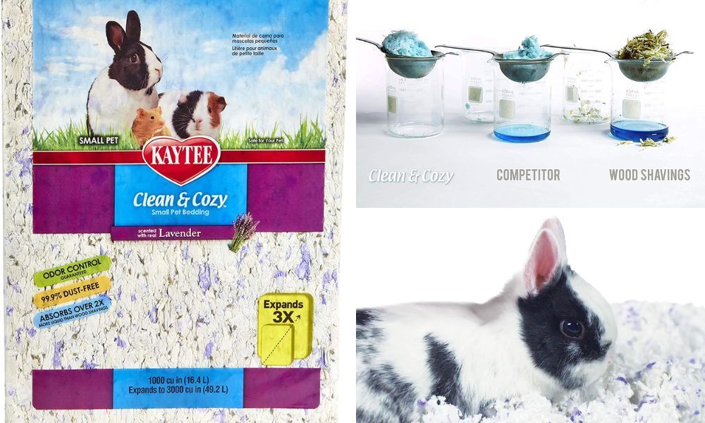 Kaytee Clean & Cozy Lavender Bedding