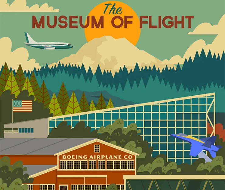 The Museum of Flight Campus Art