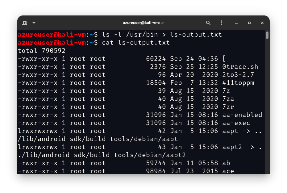 An intro to redirection in Linux