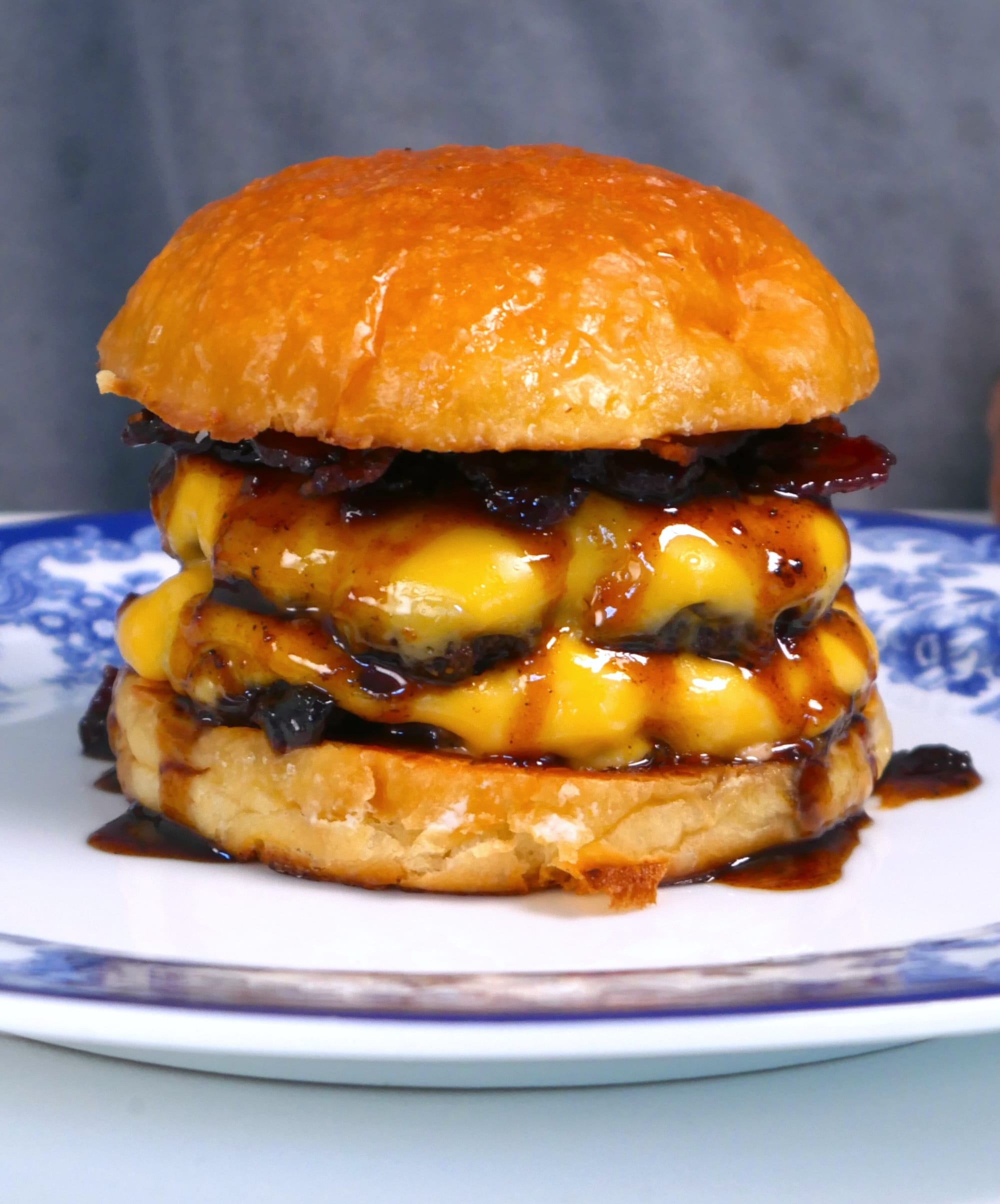 Double Bacon Jam Cheese Burger