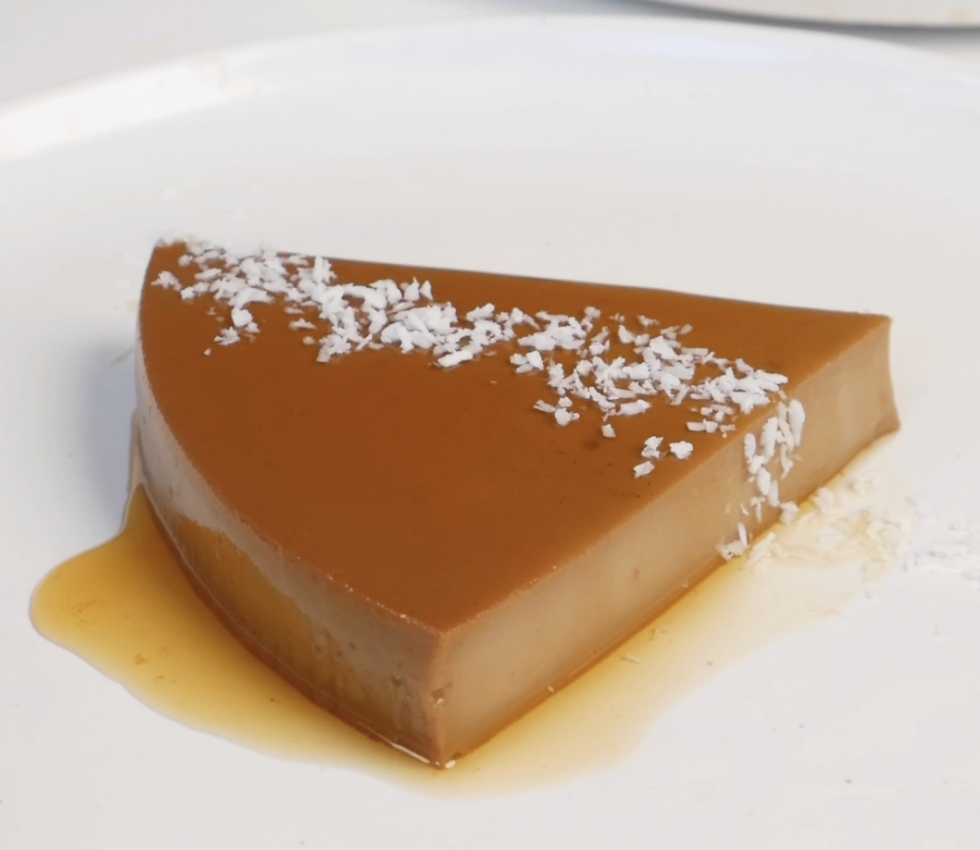 Coconut Chai Flan