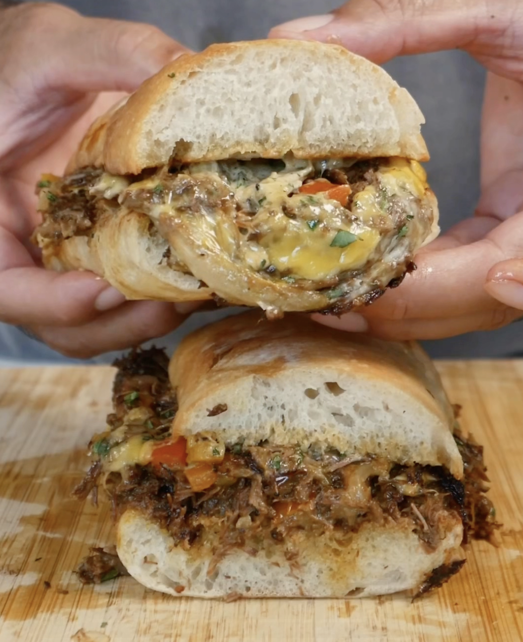 Beef Curry Chopped Cheese