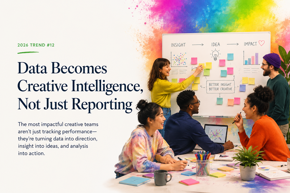 Trend #12: Data Becomes Creative Intelligence, Not Just Reporting