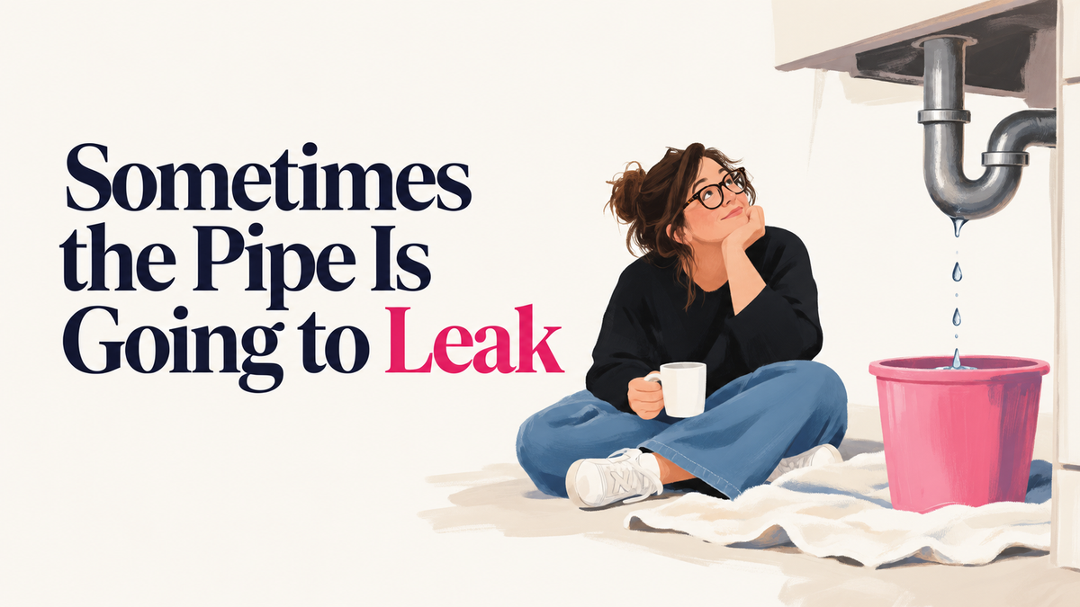 Sometimes the Pipe Is Going to Leak