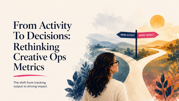 From Activity to Decisions: Rethinking Creative Ops Metrics