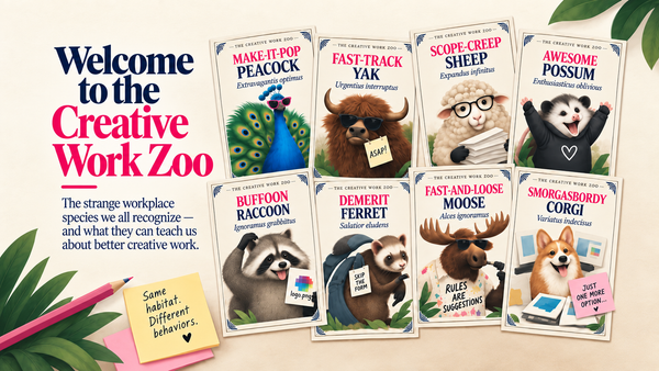 Welcome to the Creative Work Zoo