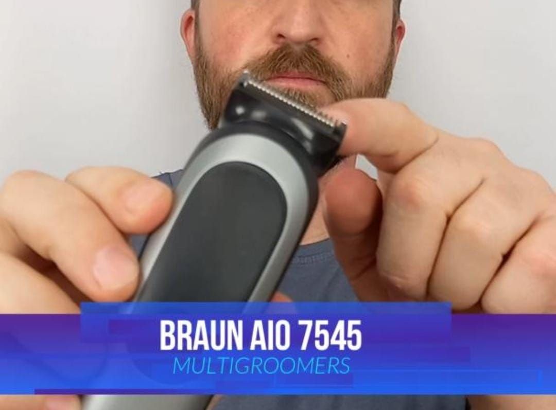 Braun AIO 7545 Hands-on: Bare Blade Neck Shave & Zero-Gap Test