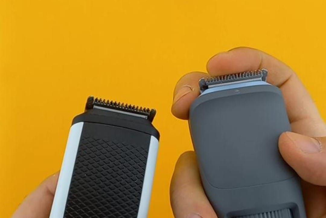 Philips Series 3000 Hands-on: Old vs. New Blade Macro Comparison