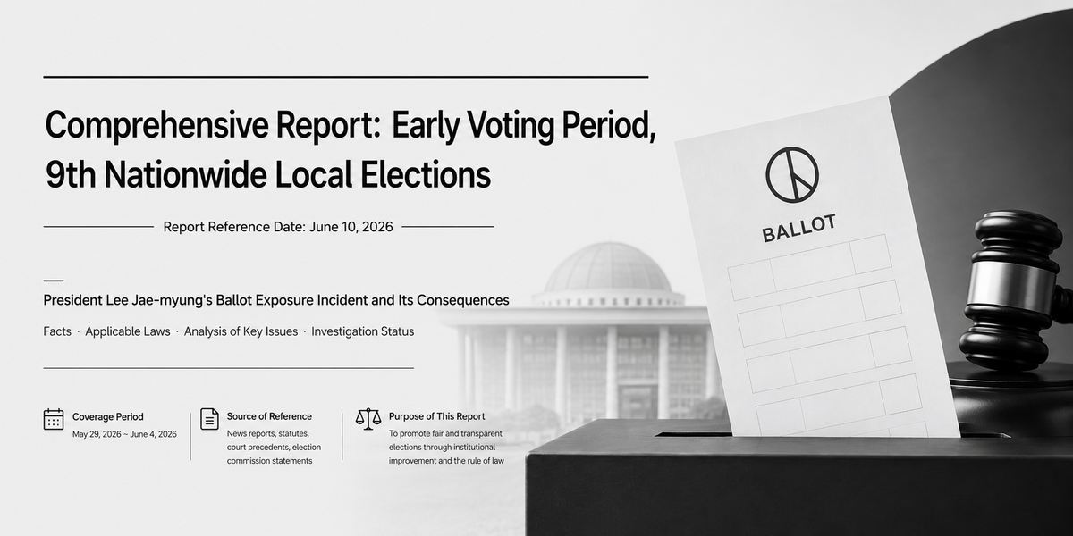 Comprehensive Report: Early Voting Period, 9th Nationwide Local Elections