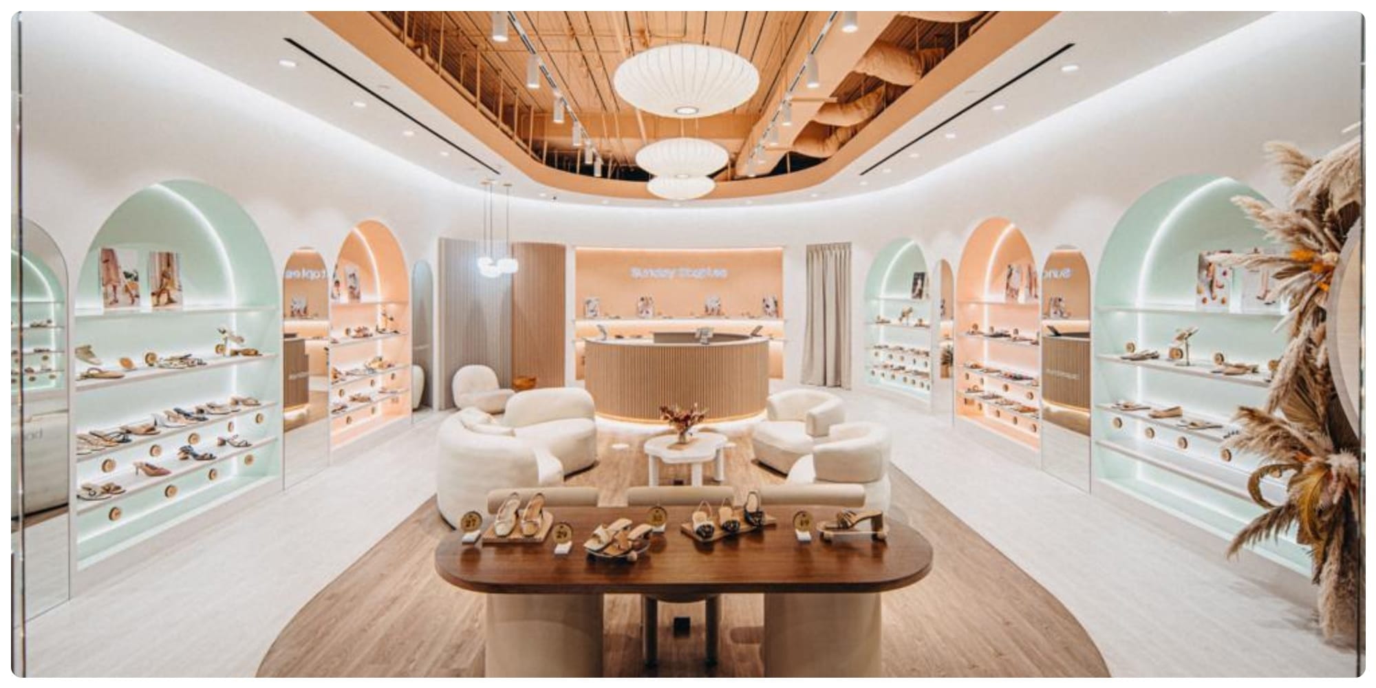 Interior of Sunday Staples store in Singapore, one of five featured homegrown brands