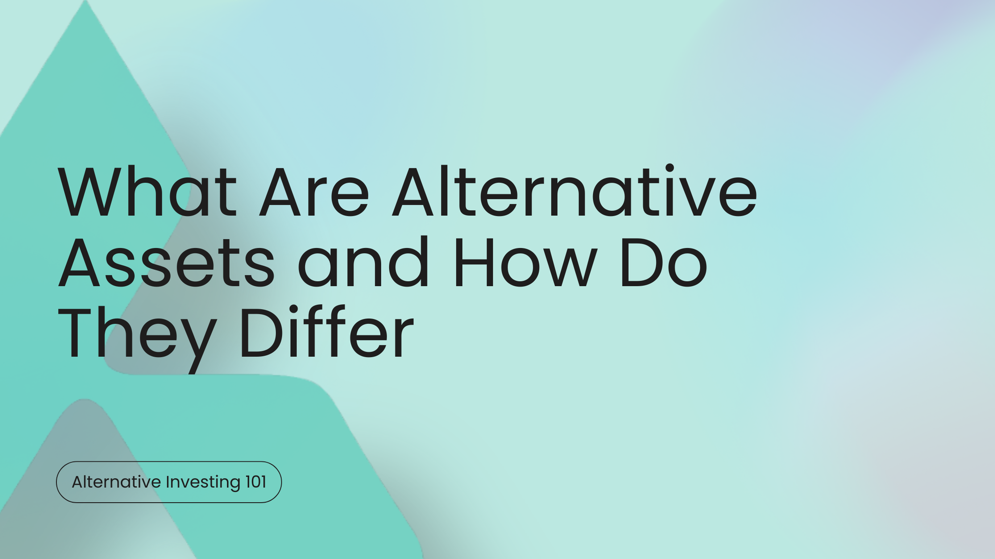 Alternative Investing: Where the Next Generation of Investors Play