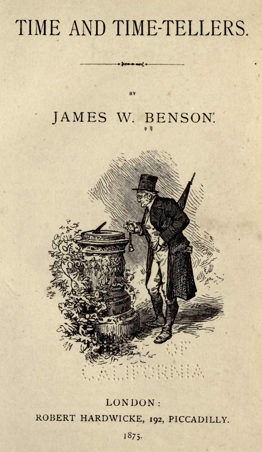 《Time and Time-Tellers》