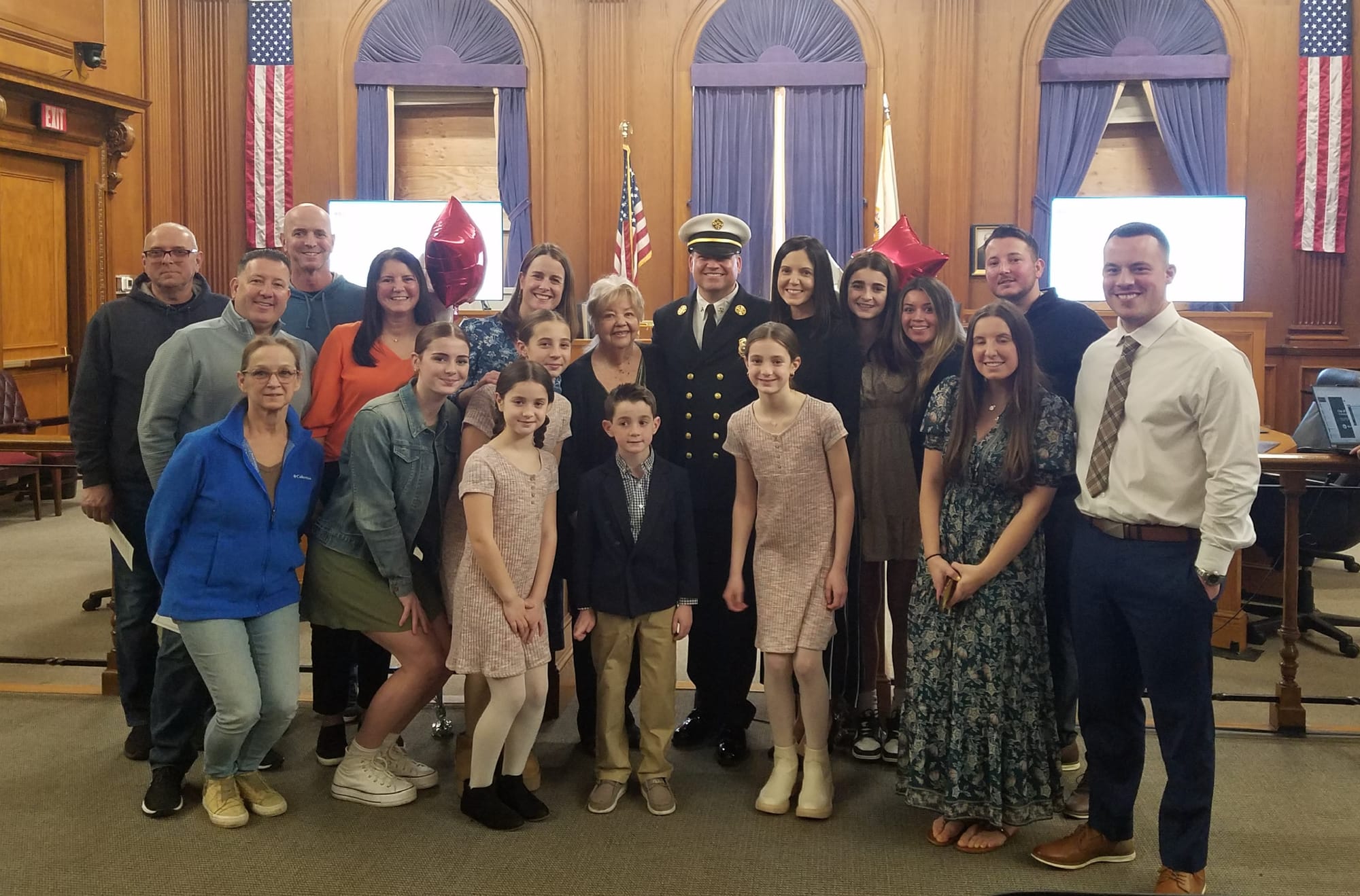 Medford celebrates swearing in of new fire chief Todd Evans