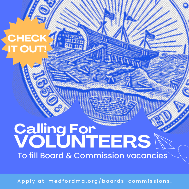 Volunteers needed for Medford boards & commissions