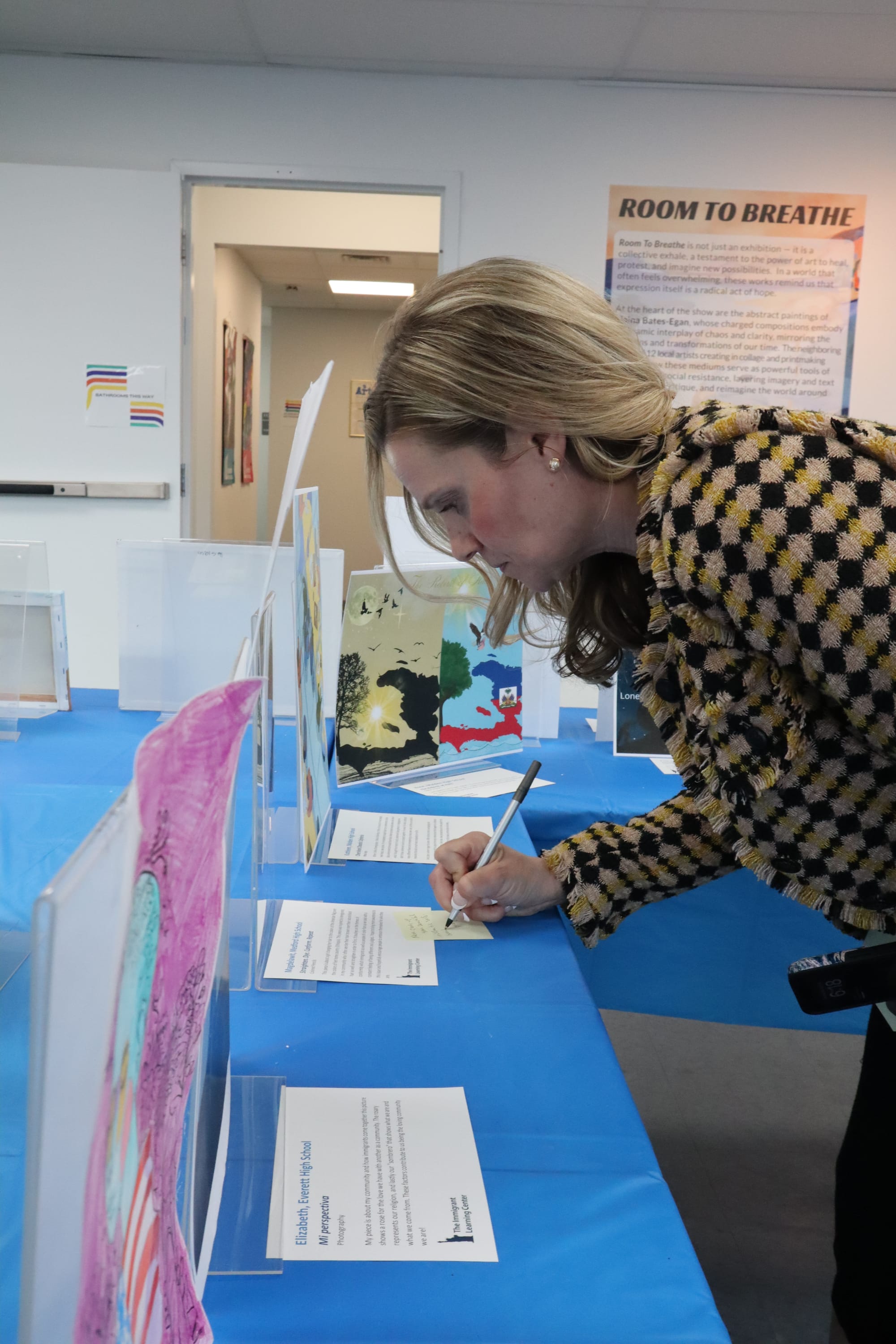 High school students share their perspectives on immigration through art, essay and video
