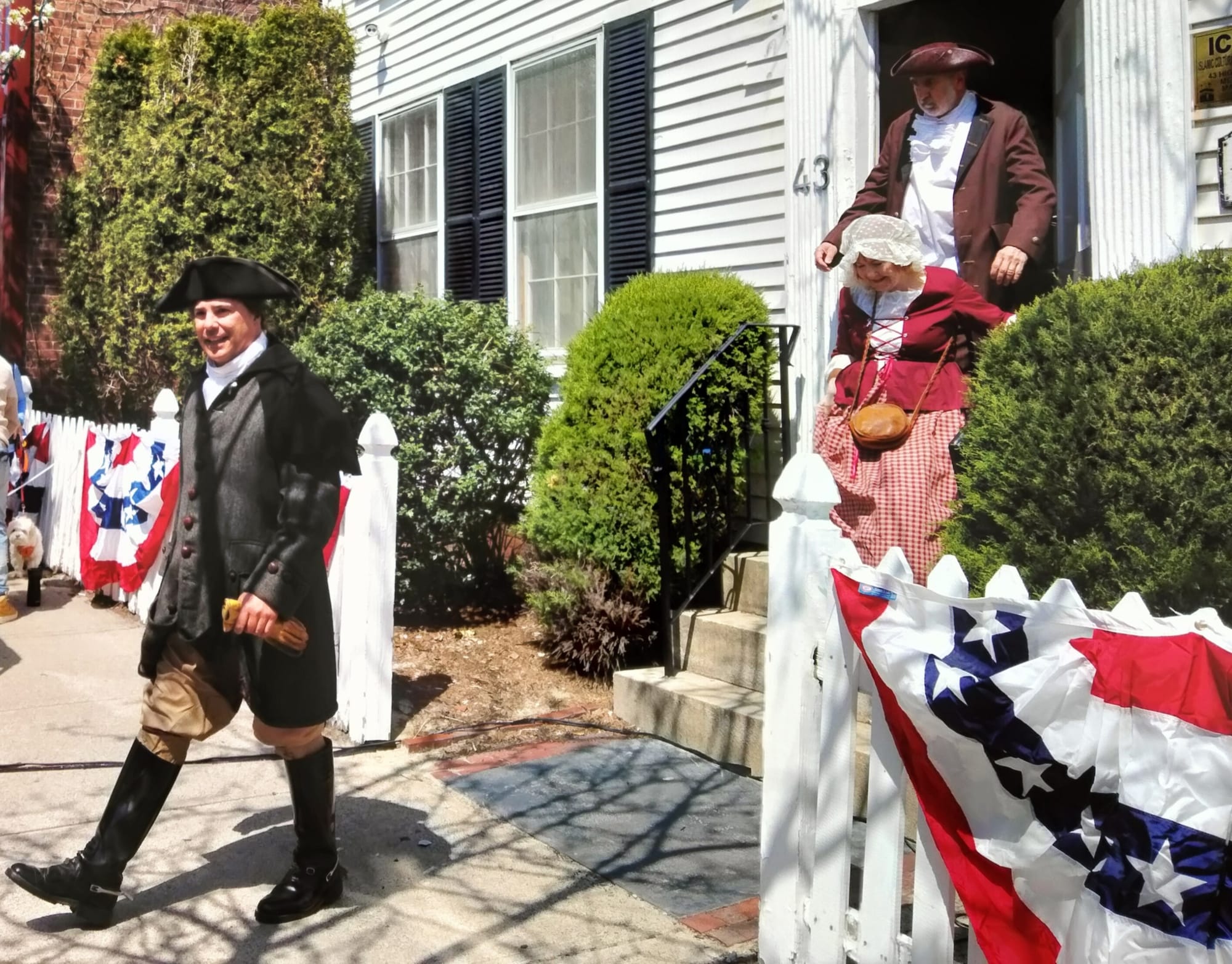 Paul Revere rides again in Medford