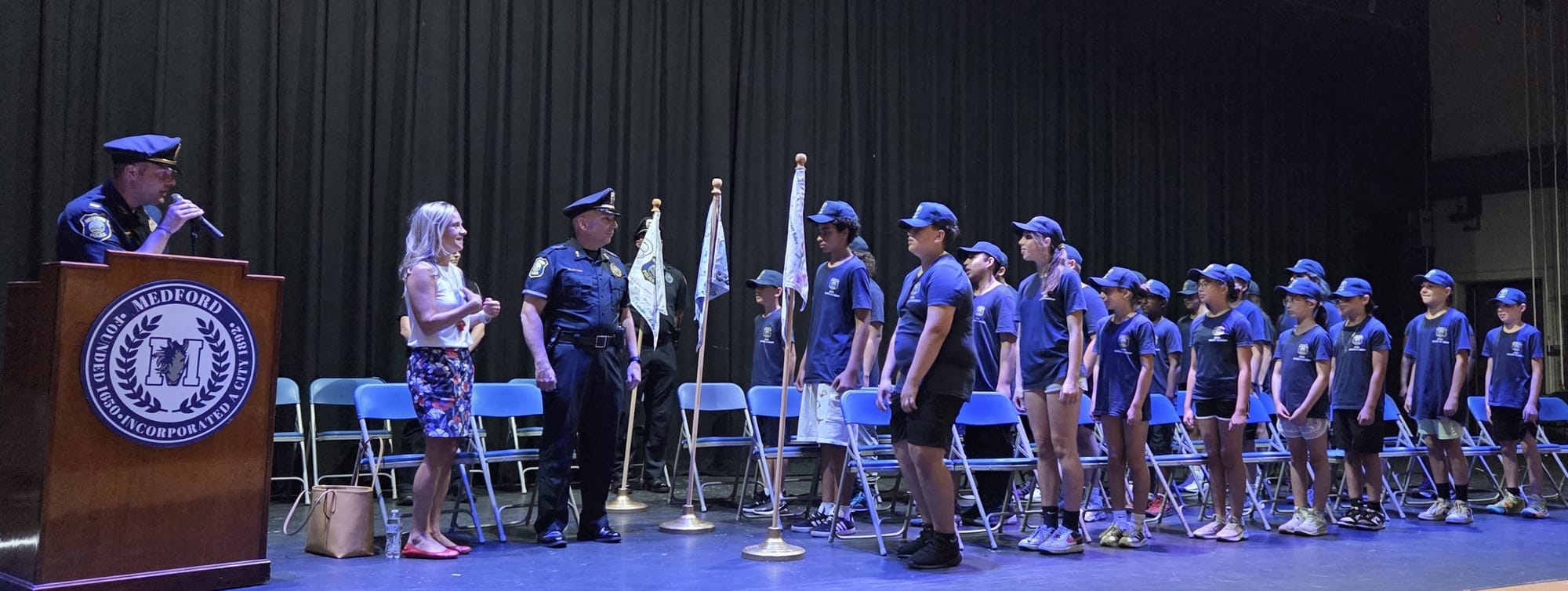 Medford Police graduate cadets from first Junior Police Academy
