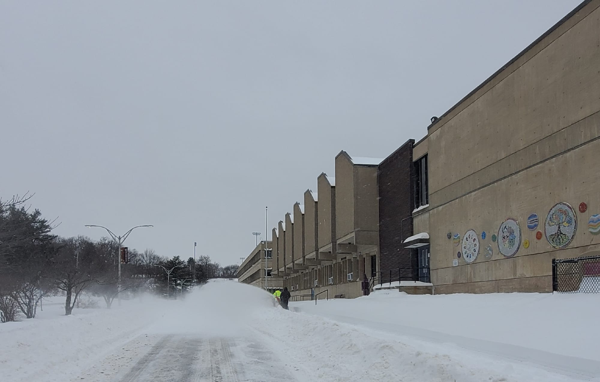 Medford digs out from 14 inches of snow