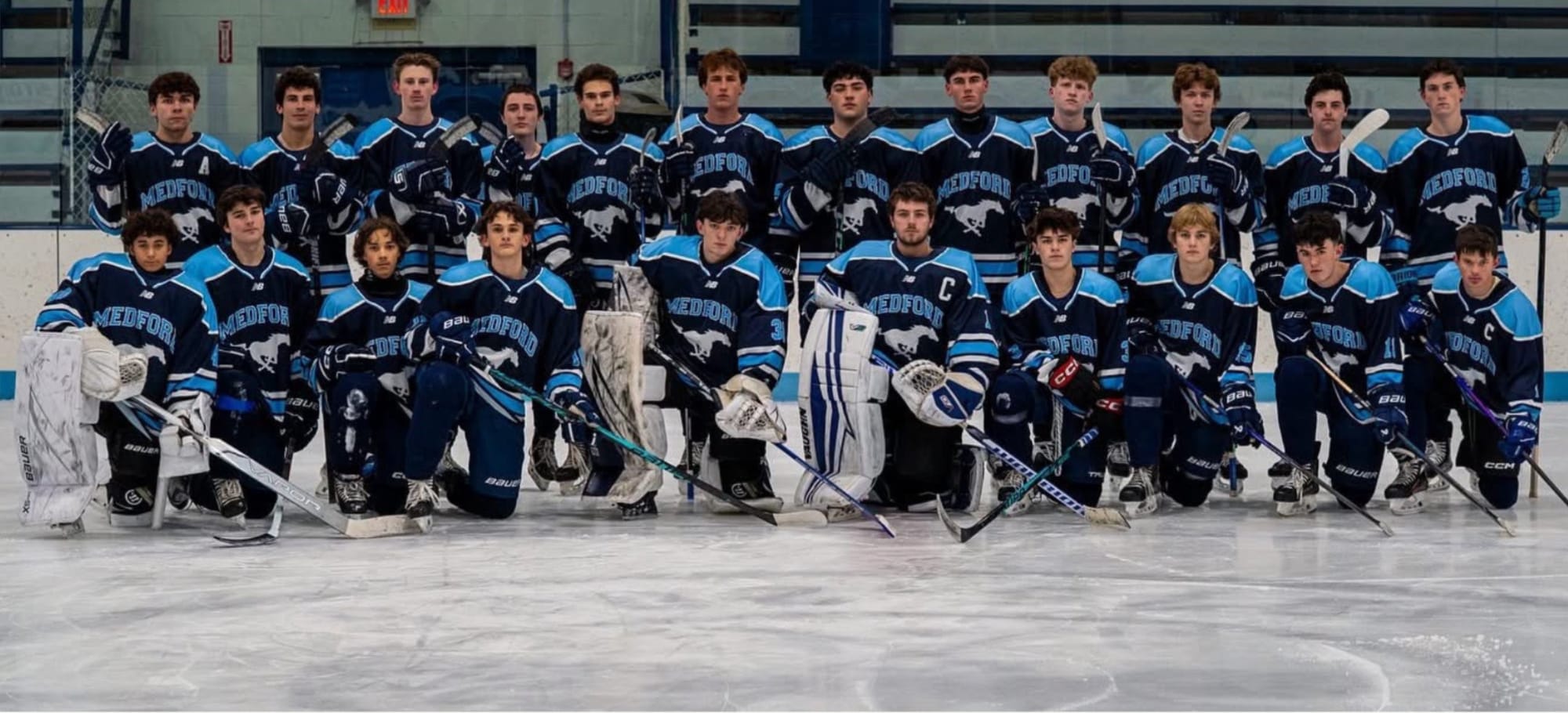 Medford High boys hockey team opens D1 Tourney Tuesday