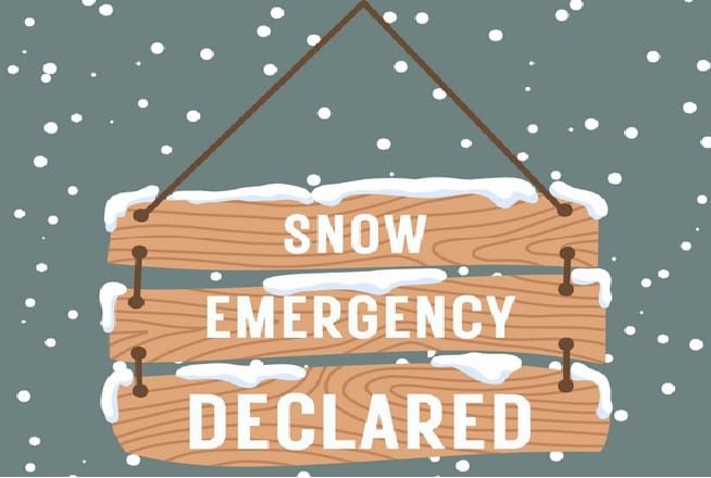 Snow emergency declared in Medford post image