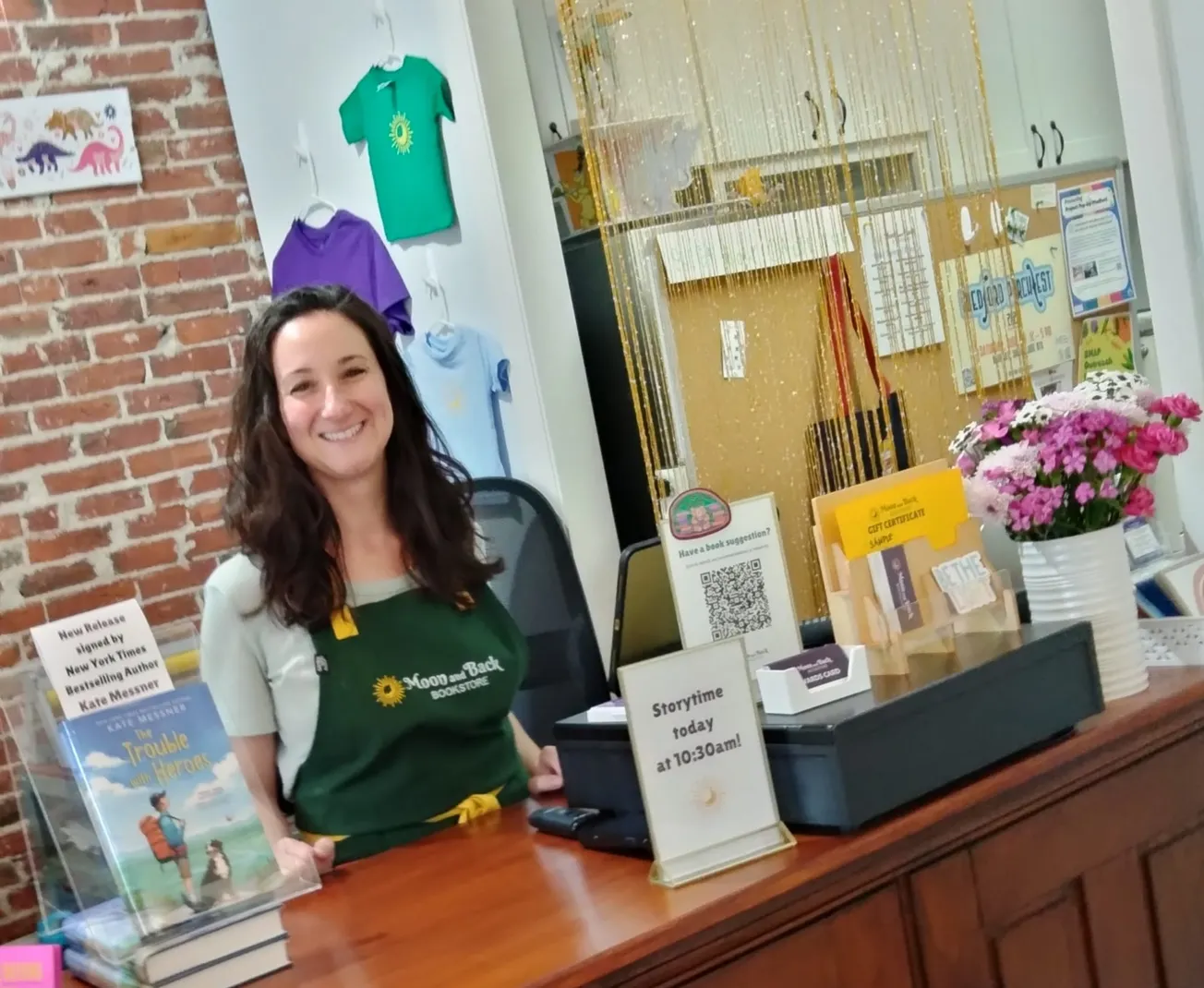 Medford loves books to the Moon and Back