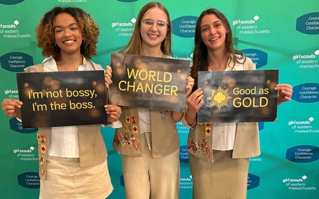 Medford Girl Scouts take home gold