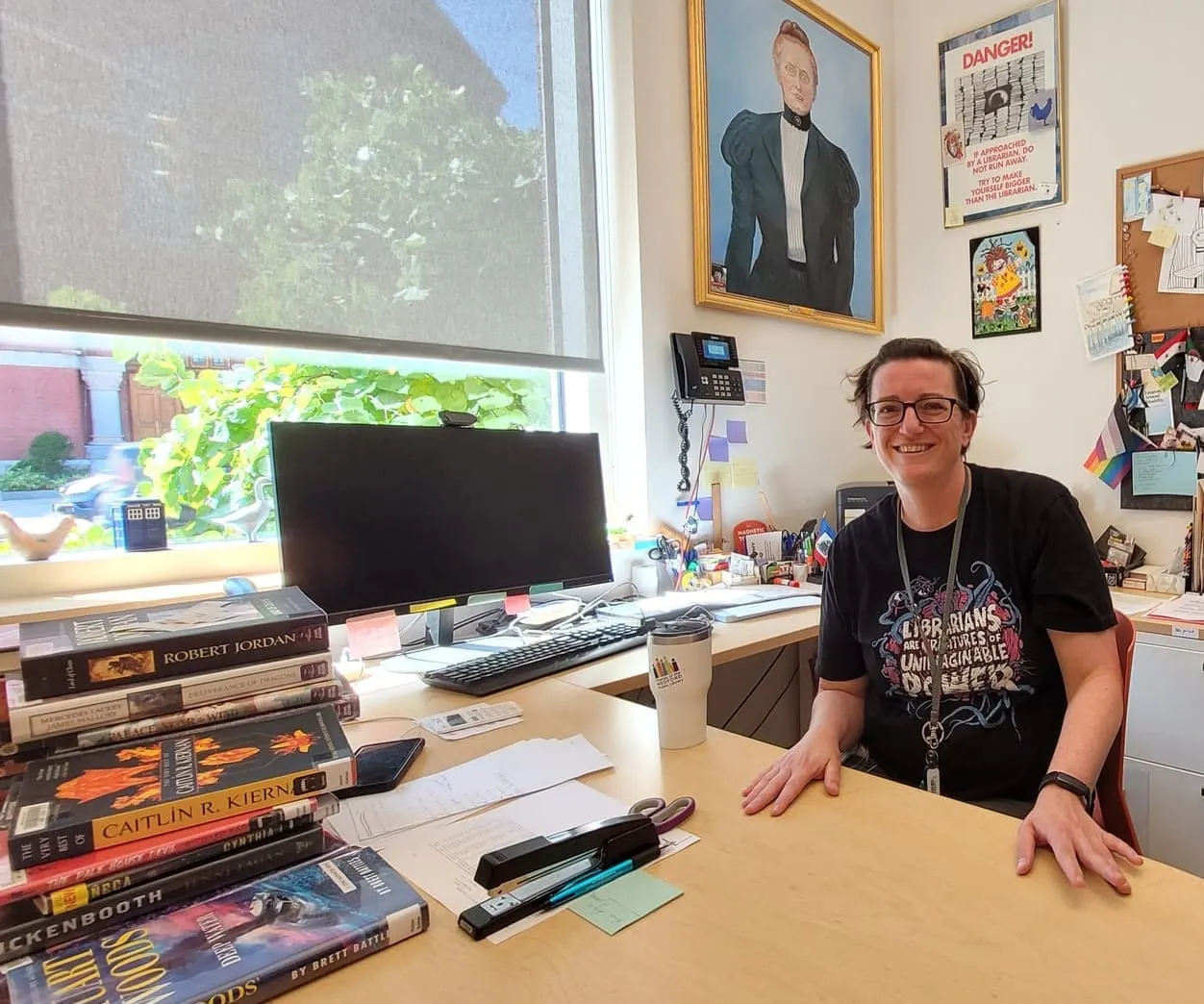 Medford Public Library Director Sam Sednak looks forward to growing and changing with the community