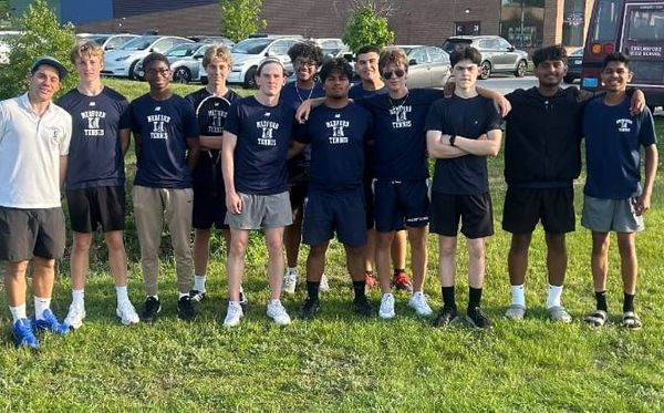 Medford boys tennis tops Chelmsford but falls to Saint John’s in D1 Tourney post image
